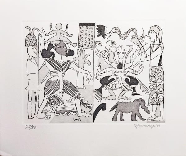 Inked Legacies, linking Geographies Curated by Deeksha Nath