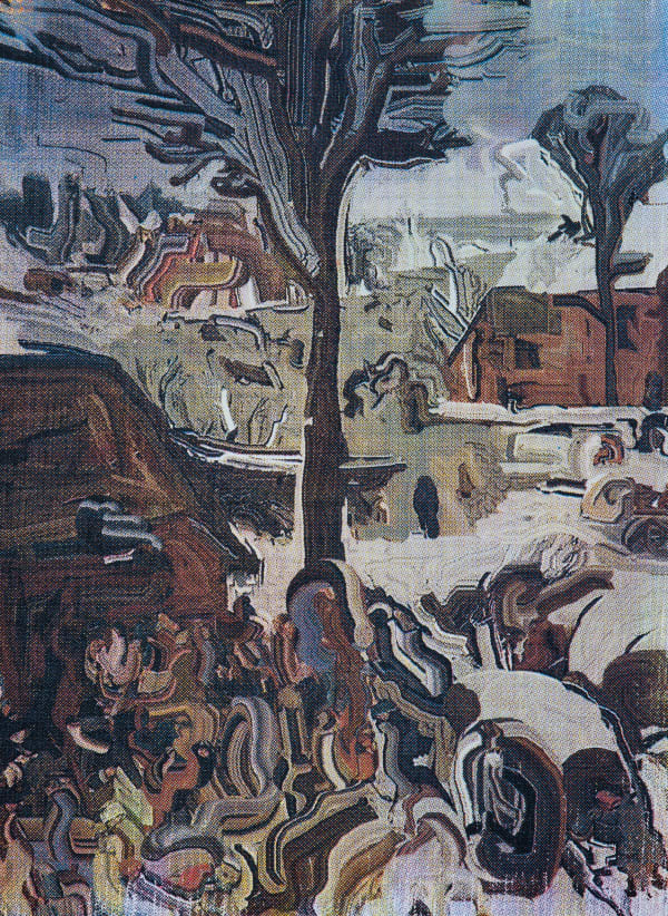 Own interpretation of a Breughel, stufy for painting techniques - panel 1