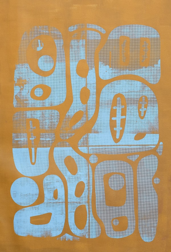 Memory of a screenprint of the Gaza Run
