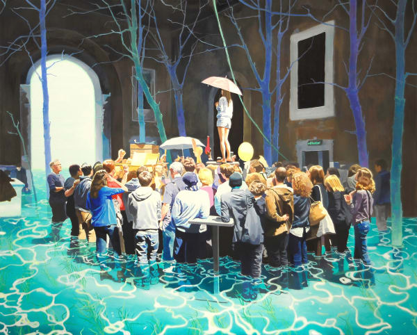 Tennessee Waltz 162X130Cm Oil On Canvas 2013