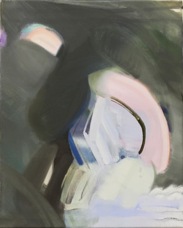 2 L Beach 2015 Mixed Media On Canvas 50X40Cm