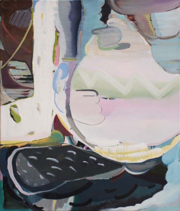 5 Untitled 2015 Acrylic And Oil On Canvas 70X60Cm