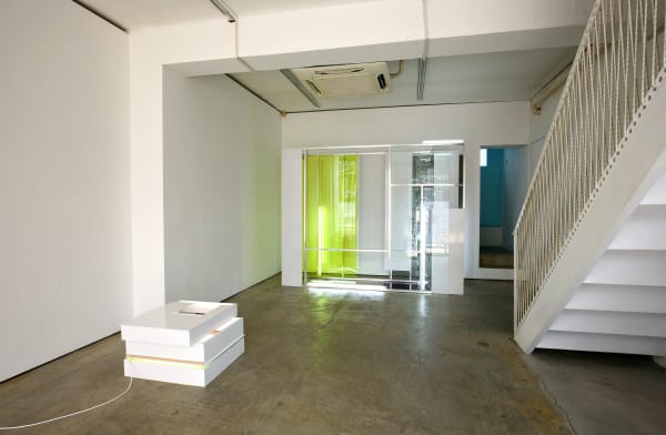 ‘under the coral-like blue concrete’ 2010 Factory Gallery, Seoul, Korea