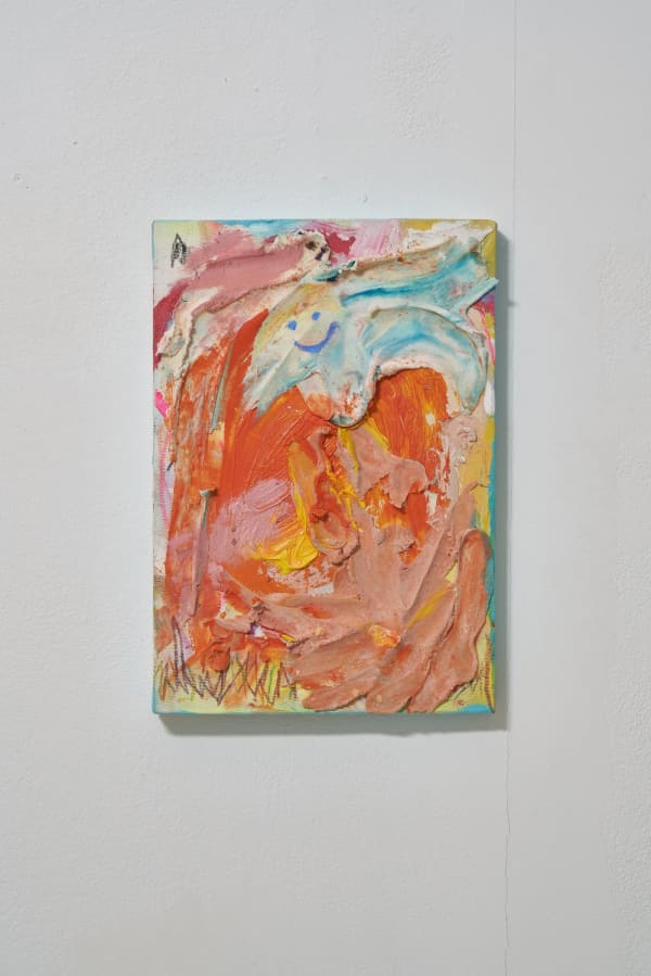 나는 질 좋은 호두나무로 I am made of High Quality Walnut Wood mixed media on canvas, 25.8 x 17.9cm, 2021