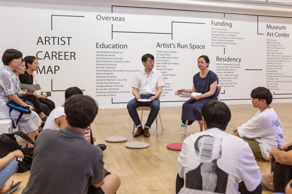 Curator Hong Leeji in Conversation with Prof. Silas Fong, 2019
