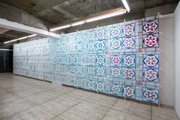 장엄연습_2019_종이에 수채_각48.5cmx49cm(100pcs)_사진제공산수문화