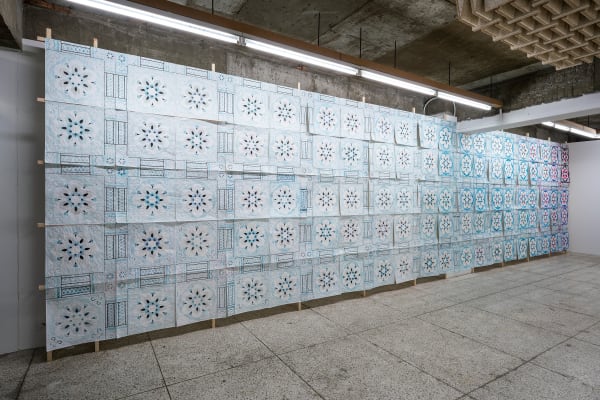 장엄연습_2019_종이에 수채_각48.5cmx49cm(100pcs)