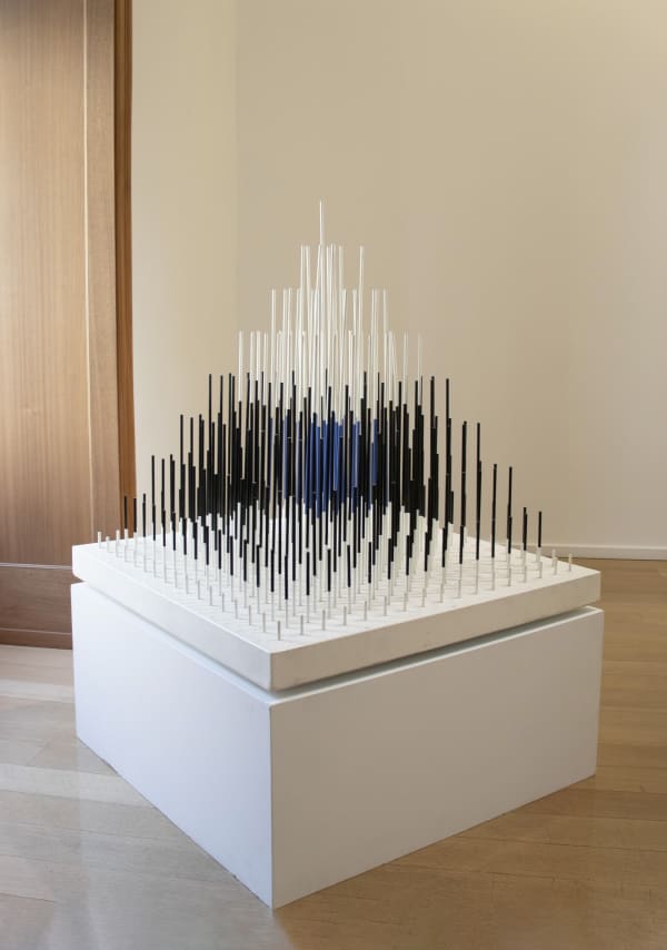 Jesús Rafael Soto, Piramide , 1970's Installation view
