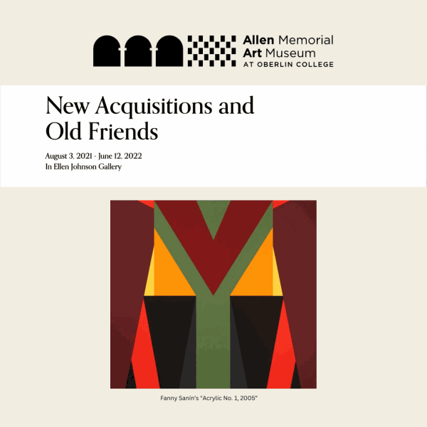 Fanny Sanín’s 'Acrylic No. 1, 2005” on view at Allen Memorial Art Museum at Oberlin College