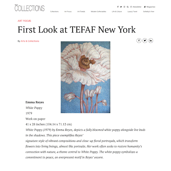 First Look at TEFAF New York
