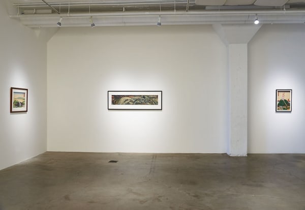 Installation image of Select Works (1972-2002) from Private Collections, at Catharine Clark Gallery, San Francisco, 2017.