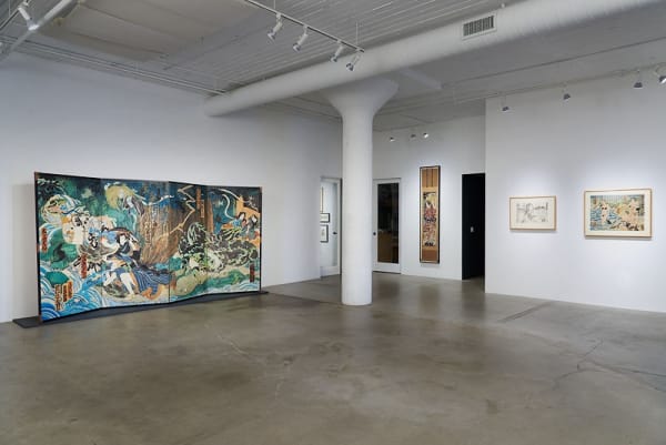 Installation image of Select Works (1972-2002) from Private Collections, at Catharine Clark Gallery, San Francisco, 2017.
