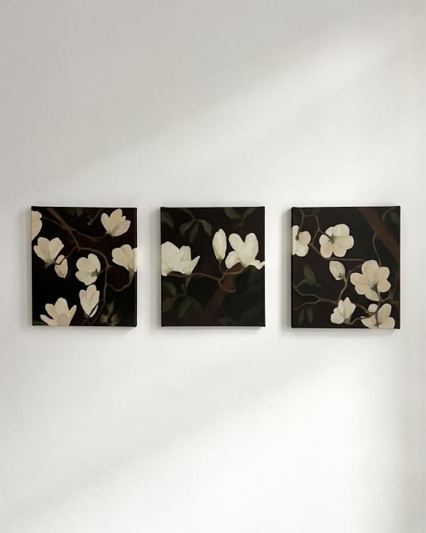 Kamila Sipika, MAGNOLIA TRIPTYCH, 2025