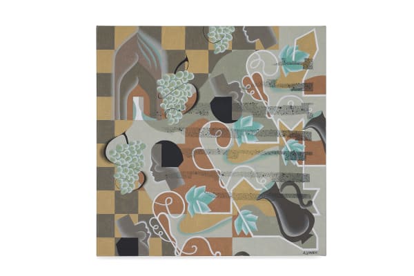 Aziza Shadenova Pattern N3. Vine Glitch, 2024