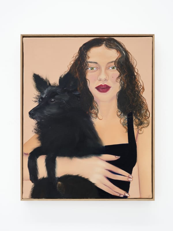 Apolonia Sokol Noura & Oslo, 2025 Oil on canvas 50 x 40 cm