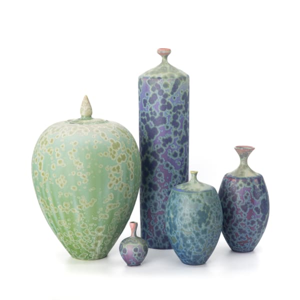 Andrew Krueger - Purpley Green Bowl , 2025