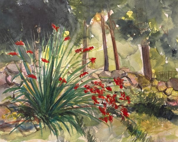 Spring watercolor sketching with Suma CM