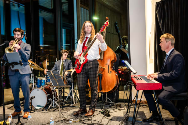 An Evening of Jazz Valentine's Party, with live music by the Sun Messengers!