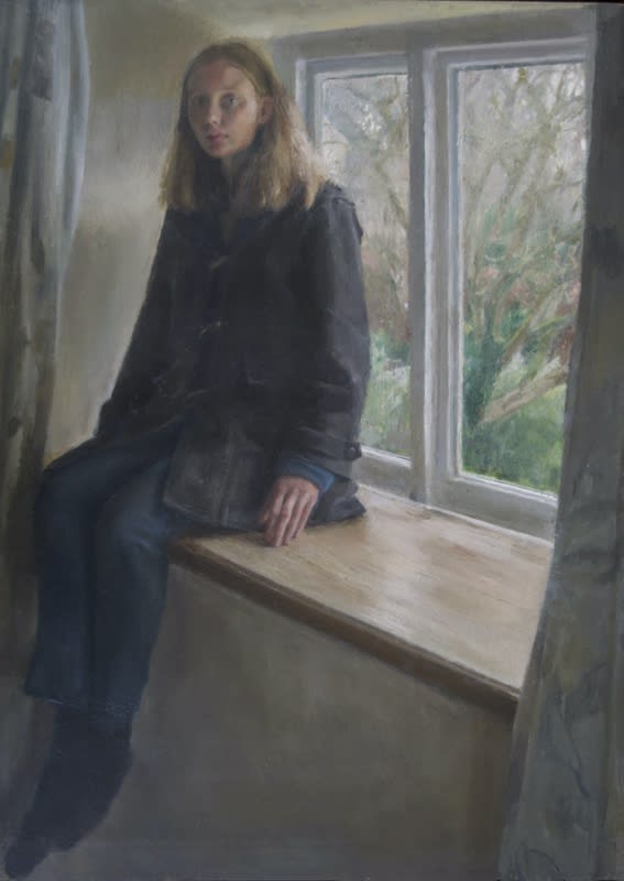 Katherine Jackson, Self Portrait by the Window