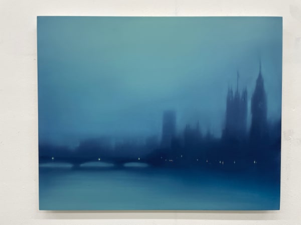 Jenny Pockley, Westminster Bridge (Turquoise)