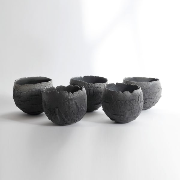 Patricia Shone, S20a, S20b (sold), S20c (sold), S20d, S20e (sold) Sheep Hoof Cups