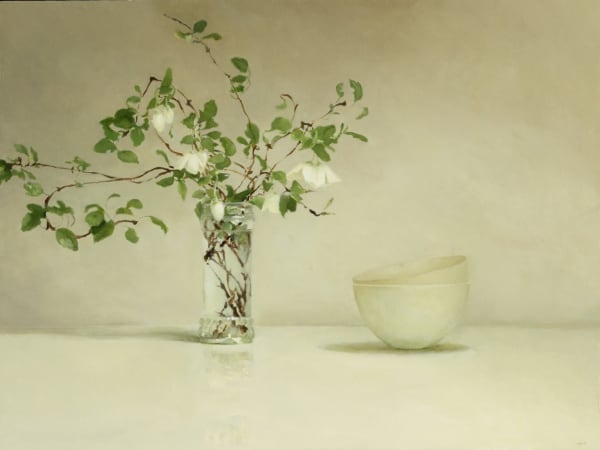 Helen Simmonds, Winter Clematis and Procelain