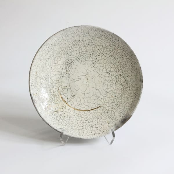 Akiko Hirai, 87. Shallow Bowl Kohiki Wood Ash