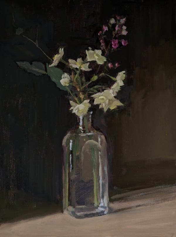 Lotta Teale, Narcissi In Glass