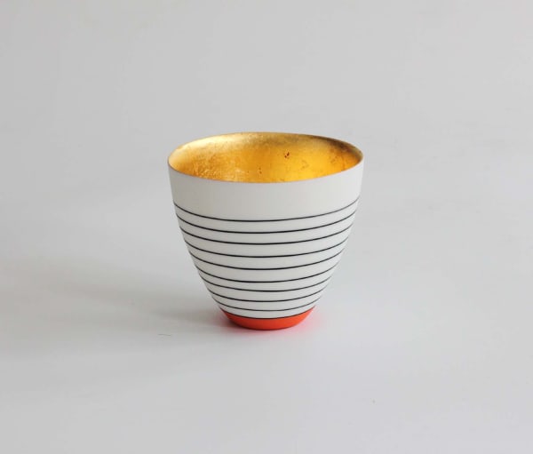 Lara Scobie, 5. Bowl with 23ct. Gold Interior