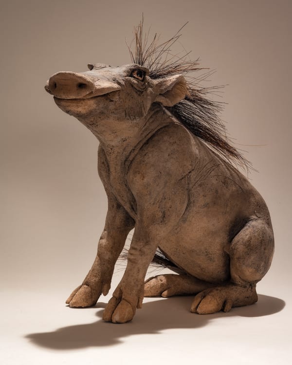 Nick Mackman, Baby Warthog (Looking Right)