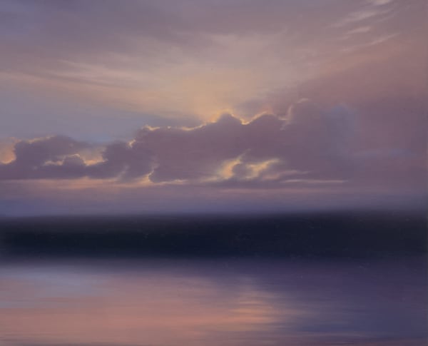Jenny Pockley, Sea Sky Mauve and Warm Light