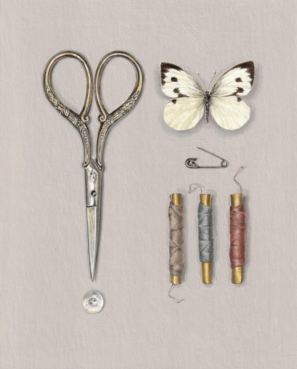 Rachel Ross, Butterfly, Sewing Box Items