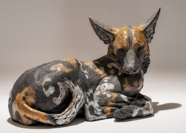 Nick Mackman, Wild Dog lying III (Groggy)