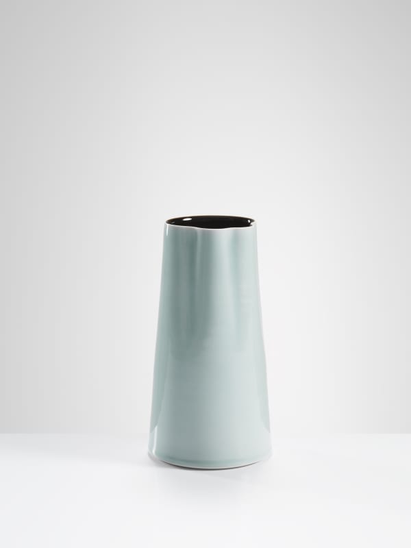 Chris Keenan, 61 Celadon and tenmoku ‘cloud’ vessel