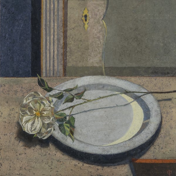 Saied Dai, Rose with Crescent Moon