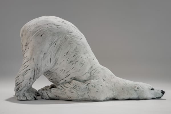 Nick Mackman, Polar Bear Lying III (Bottom Up)