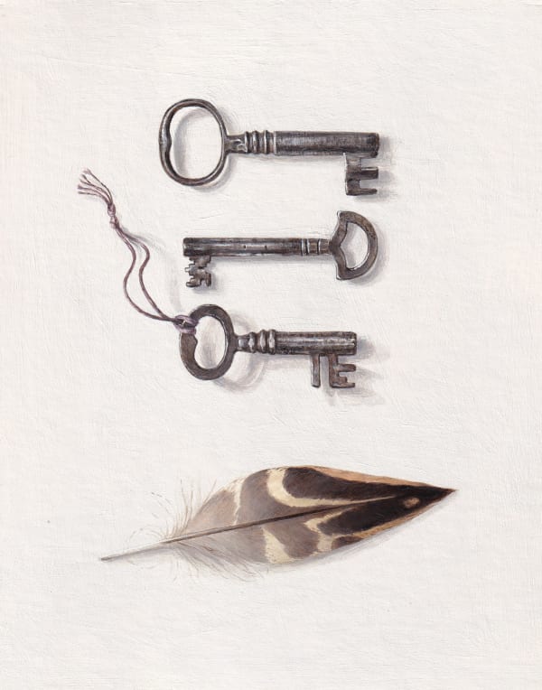 Rachel Ross, Three Keys with Feather