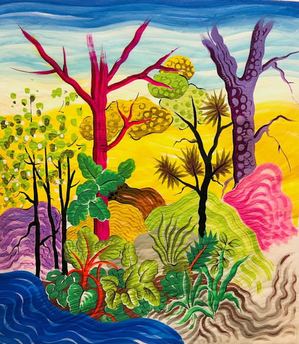 Kazumi Yoshida, Paysage Basque, 2023