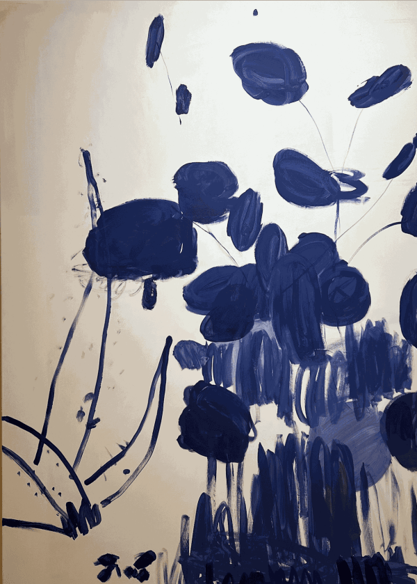 Yvonne Robert, Untitled (Blue), 2024