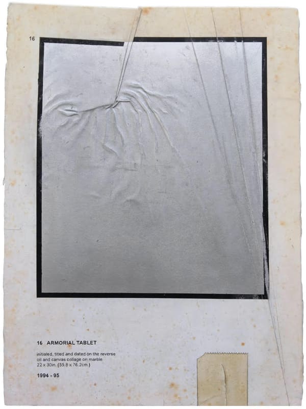 Ryan Brown, Armorial Tablet, 2023