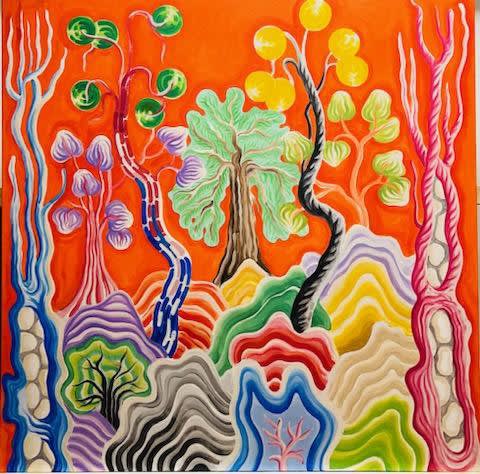 Kazumi Yoshida , Paysage Tropical, 2023
