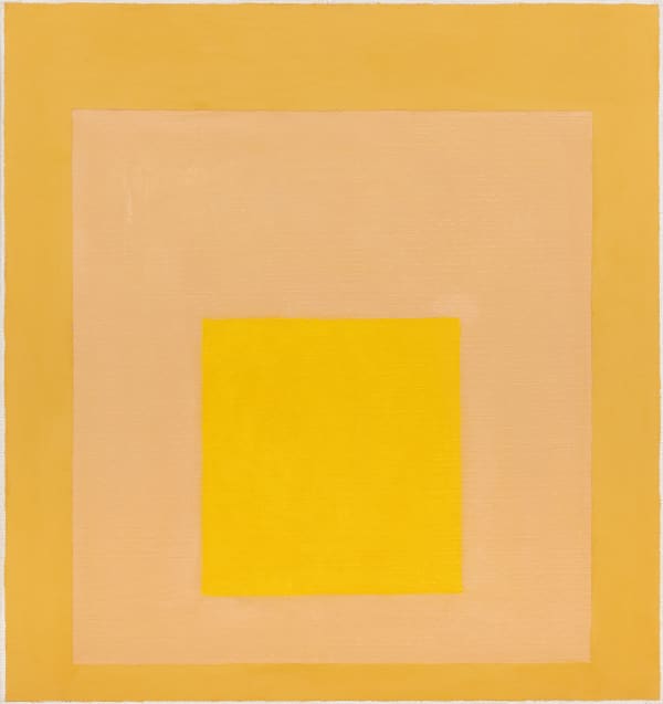 JOSEF ALBERS (1888-1976) , Study for Homage to the Square: Desert Glow, I, 1956