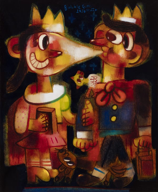 Bubble Gum 60 6X72 7Cm Oil On Canvas 2020