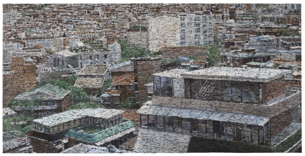 194X97Cm Acrylic On Linlinen 2018