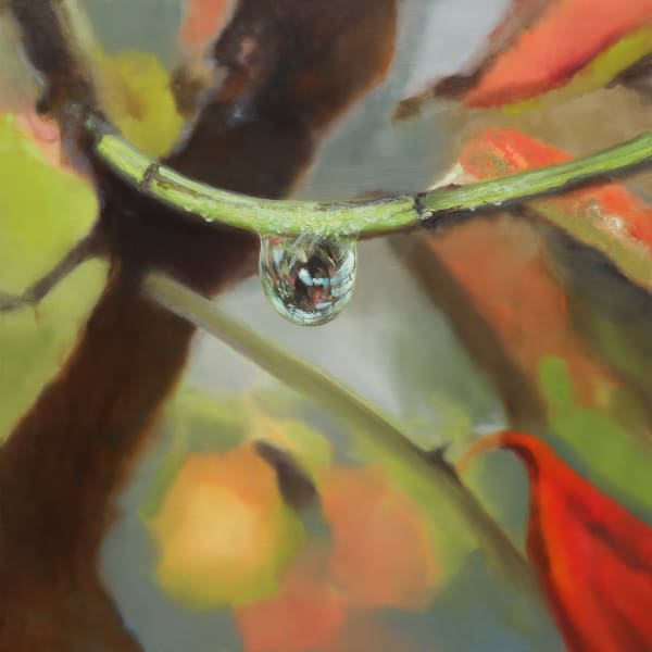 Natural Image II 2024 60.6 x 60.6 cm Oil on canvas