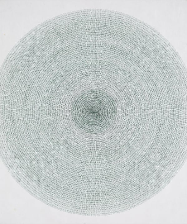 모혜준 20241018 2024 45.5x38cm 한지에 펜