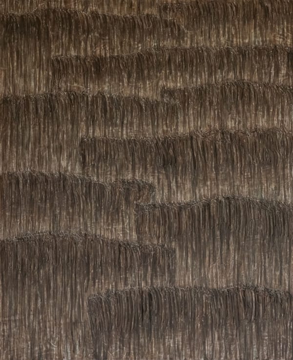 우병윤 24-05-259 2024 65.2 x 53cm Plaster & Gouache on wood panel