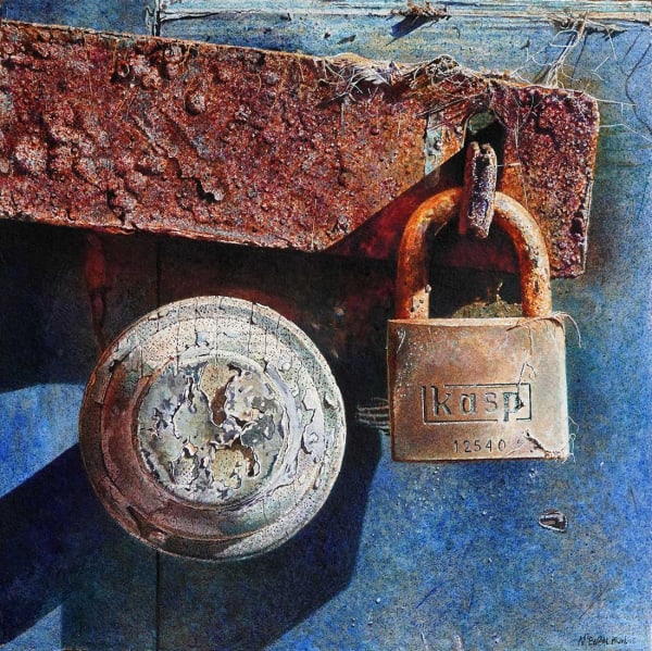Angus McEwan PRSW RWS AWS NWS AWI RGI - Abandoned Farm