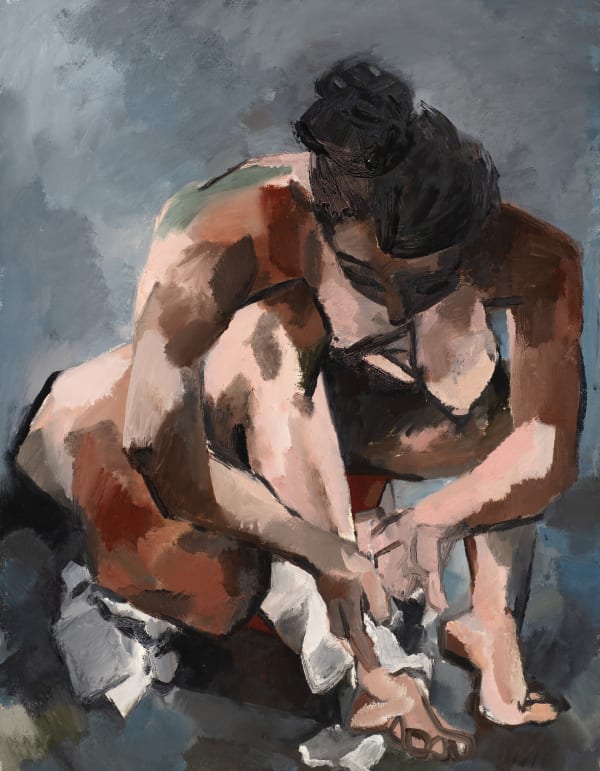 Woman Washing, 1950s Oil on canvas 91.5 x 71cm