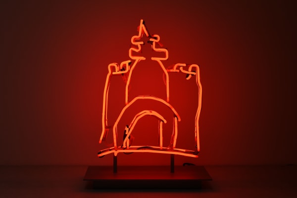 Christian Jankowski, Luftschloss Roter Tempel, 2022